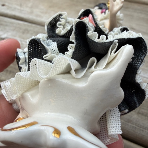 Dresden porcelain lace Spanish/carmen dancer vintage - Picture 6 of 14
